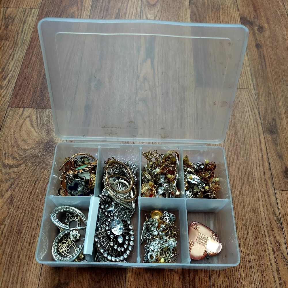 Costume Jewelry Mixed Earrings Necklaces
